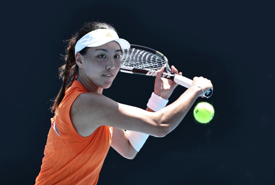 开云在线开户-王欣瑜两个6-3轻取卡利尼娜 成功晋级澳网女单第二轮